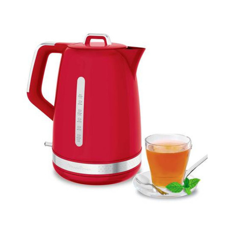 Bouilloire sans fil  2400W 1,7L Rouge - MOULINEX - BY3205