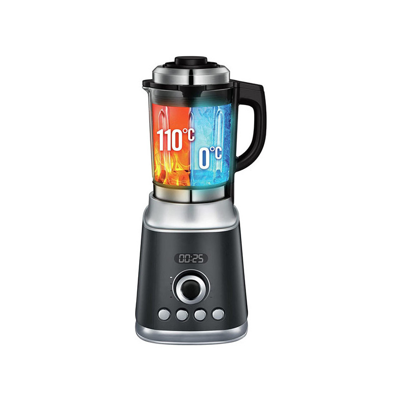 Blender Chauffant Ultrablend Cook 1,75L 1300W Noir/Inox - MOULINEX - LM962