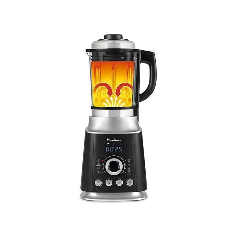 Blender Chauffant Ultrablend Cook 1,75L 1300W Noir/Inox - MOULINEX - LM962