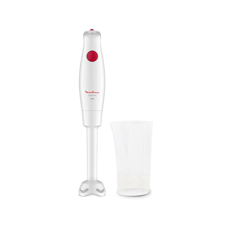 Mixeur plongeant TurboMix 350W Blanc - MOULINEX - DD12A