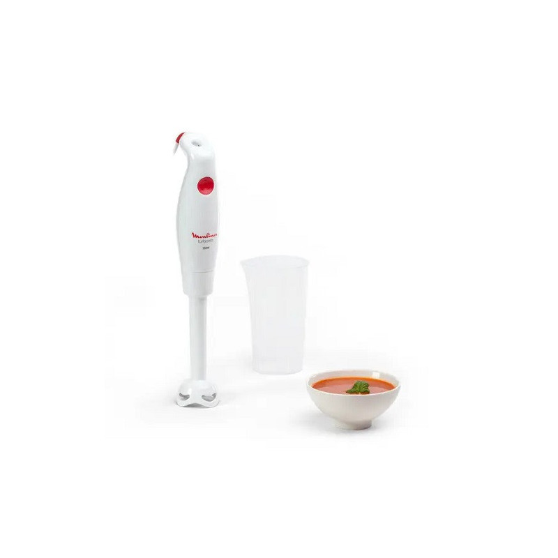 Mixeur plongeant TurboMix 350W Blanc - MOULINEX - DD12A