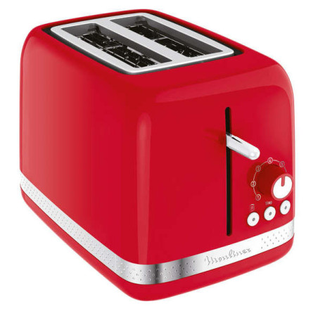 Grilles pain/toasters Soleil 2 fentes Rouge - MOULINEX - LT3005