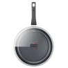 Sauteuse Easy cook & Clean avec couvercle 24cm Noir - TEFAL - B55432