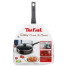 Sauteuse Easy cook & Clean avec couvercle 24cm Noir - TEFAL - B55432