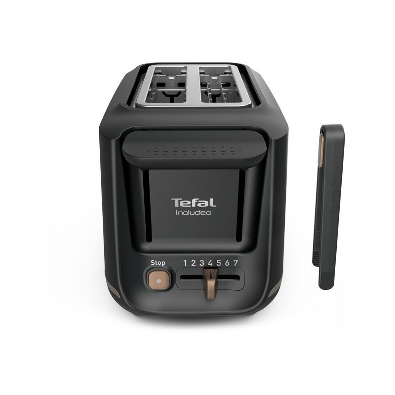 Grille-pain Includeo 2 Fentes 850W Noir - TEFAL - KI5338