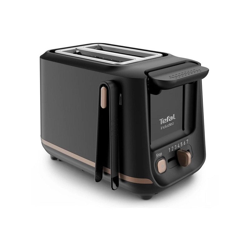 Grille-pain Includeo 2 Fentes 850W Noir - TEFAL - KI5338