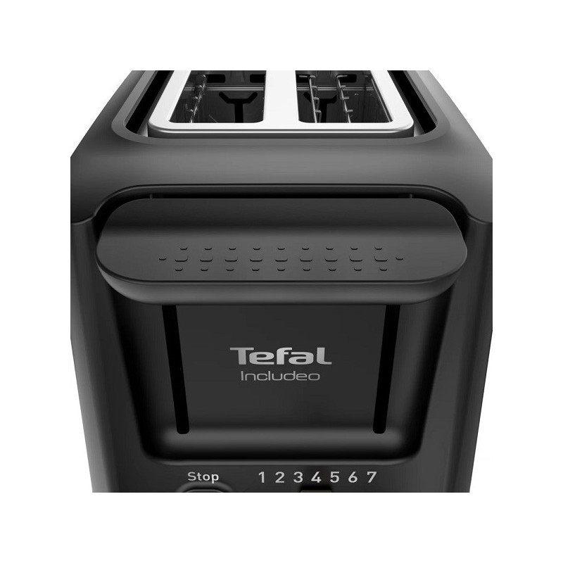 Grille-pain Includeo 2 Fentes 850W Noir - TEFAL - KI5338
