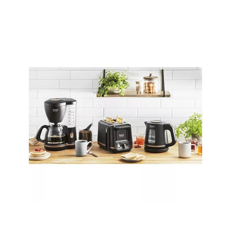Grille-pain Includeo 2 Fentes 850W Noir - TEFAL - KI5338