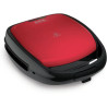 Gaufrier/Croque Monsieur Snack Time Colormania 700W Rouge/Noir - TEFAL - SW3415