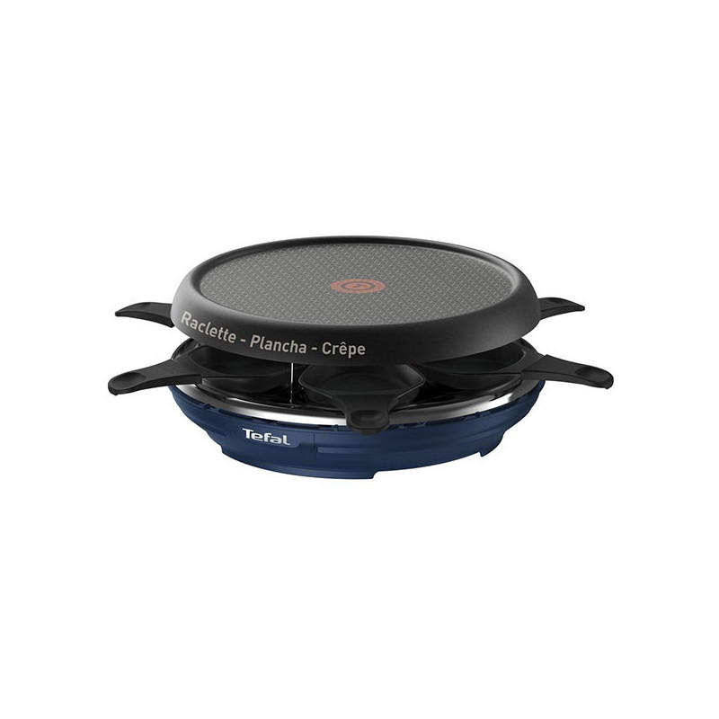 Appareil à Raclette Colormania 6 personnes Bleu - TEFAL - RE12A4