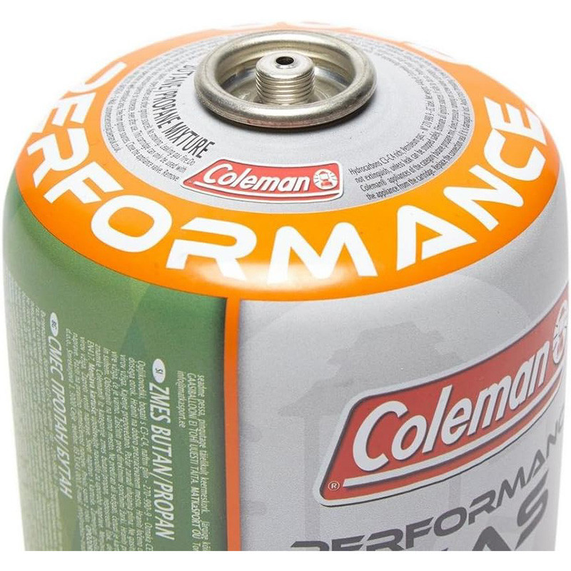 Cartouche de gaz avec valve Performance C500 - COLEMAN - 11047