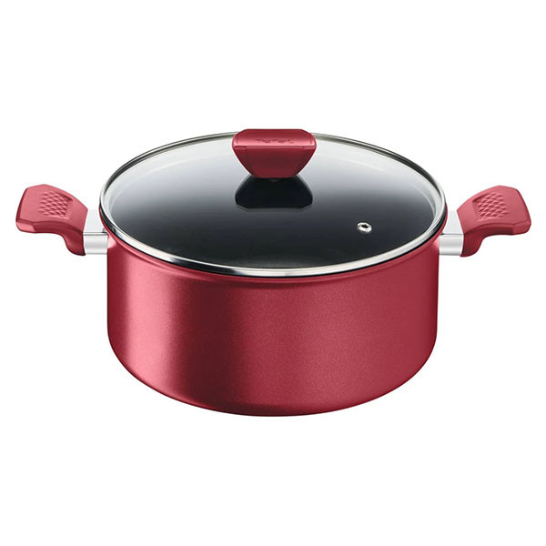 Faitout Induction Daily Chef 24cm Rouge - TEFAL - G27346 