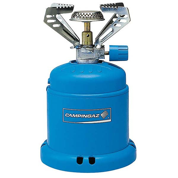 Eurocatch Outdoor - Réchaud à gaz - incl. 4 bouteilles de gaz - Réchaud