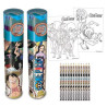 Tube de 2 Posters + Crayons Onepiece Whole Cake Island - PYRAMID