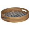Plateau Alicante en Bois 34,5 × 6cm Naturel - ATMOSPHERA 