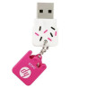 Clé USB U Disk Portable 2.0 64Go Rose - HP - CLEHPROSE64GB