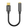 Câble L54 Audio Adapter USB-C + mini jack 3,5mm Noir - BASEUS - BAS297845