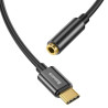 Câble L54 Audio Adapter USB-C + mini jack 3,5mm Noir - BASEUS - BAS297845