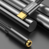 Câble L54 Audio Adapter USB-C + mini jack 3,5mm Noir - BASEUS - BAS297845
