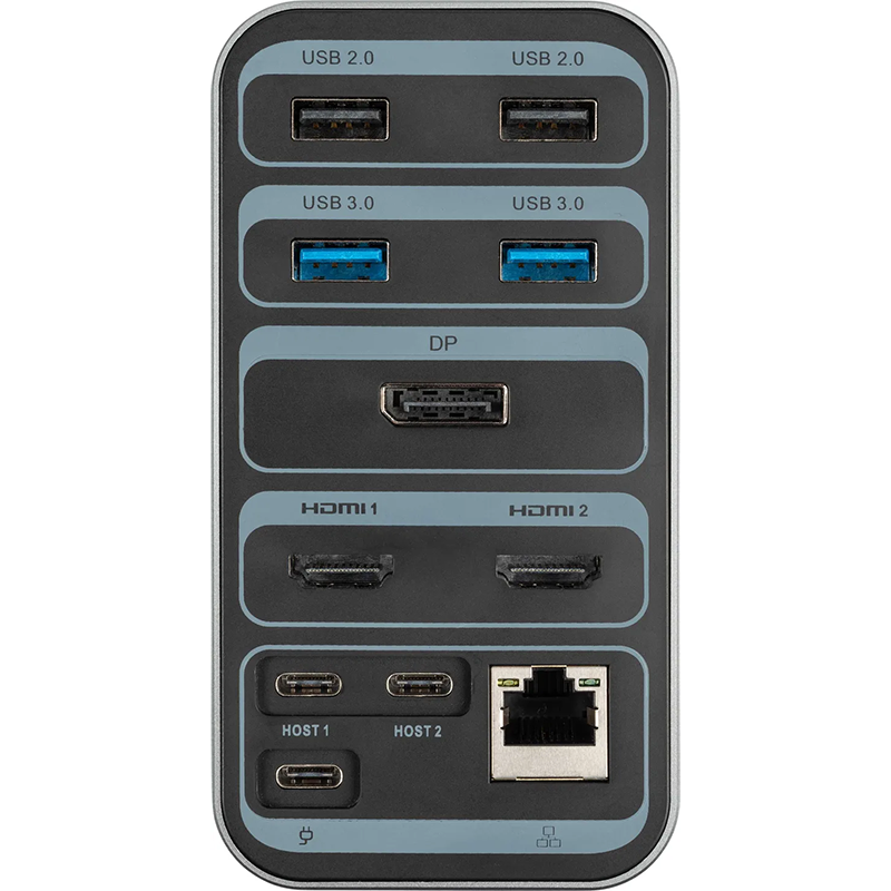 Worx station d'accueil USB-C 13 ports Noir - XTORM - XTOXWD001