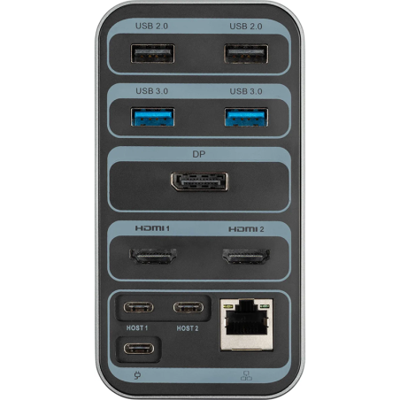 Worx station d'accueil USB-C 13 ports Noir - XTORM - XTOXWD001