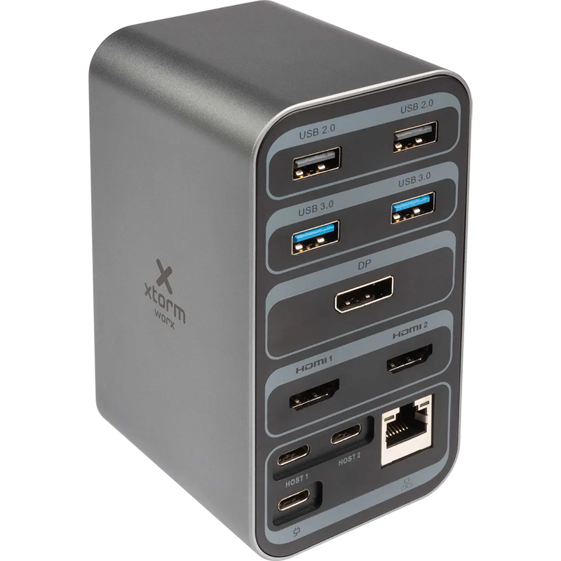 Worx station d'accueil USB-C 13 ports Noir - XTORM - XTOXWD001