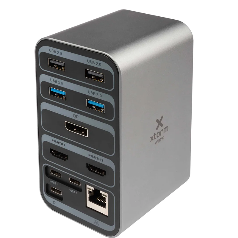 Worx station d'accueil USB-C 13 ports Noir - XTORM - XTOXWD001
