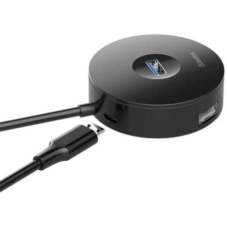 Multi USB Type C vers USB3.0 + 3 USB2.0 pour adaptateur Noir - BASEUS - BAS284258
