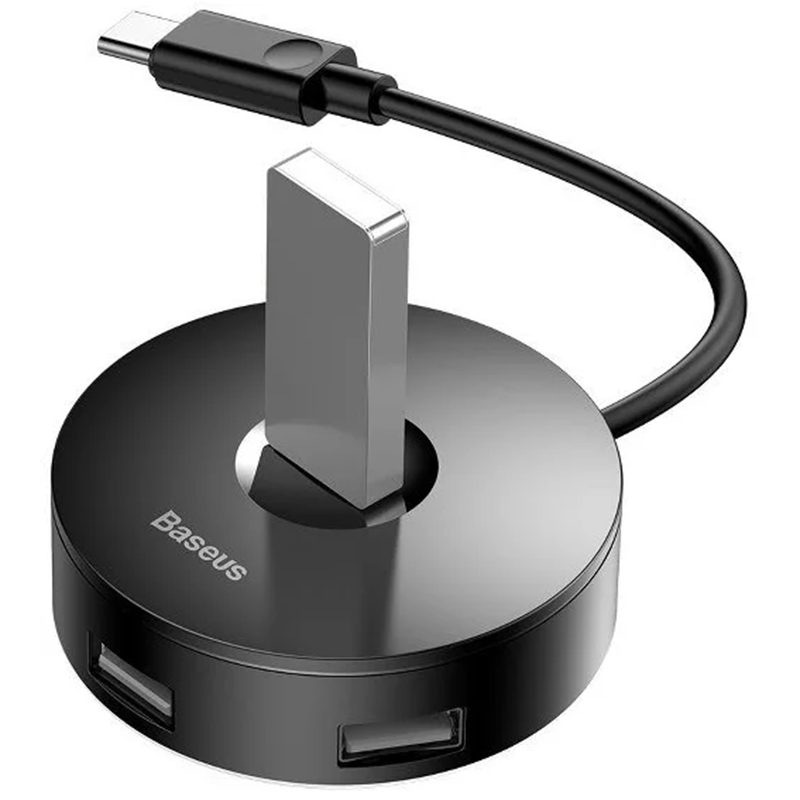 Multi USB Type C vers USB3.0 + 3 USB2.0 pour adaptateur Noir - BASEUS - BAS284258