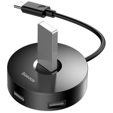 Multi USB Type C vers USB3.0 + 3 USB2.0 pour adaptateur Noir - BASEUS - BAS284258