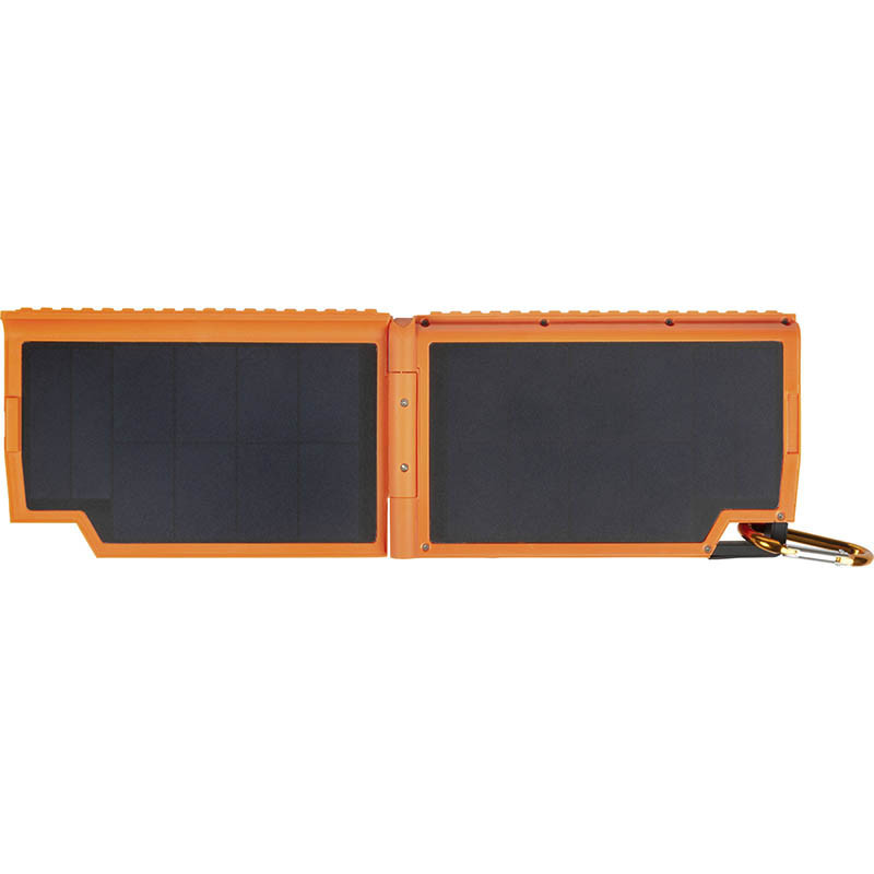 Batterie Externe Solaire 10000 mAh Noir/Orange - XTORM - XTOXR105
