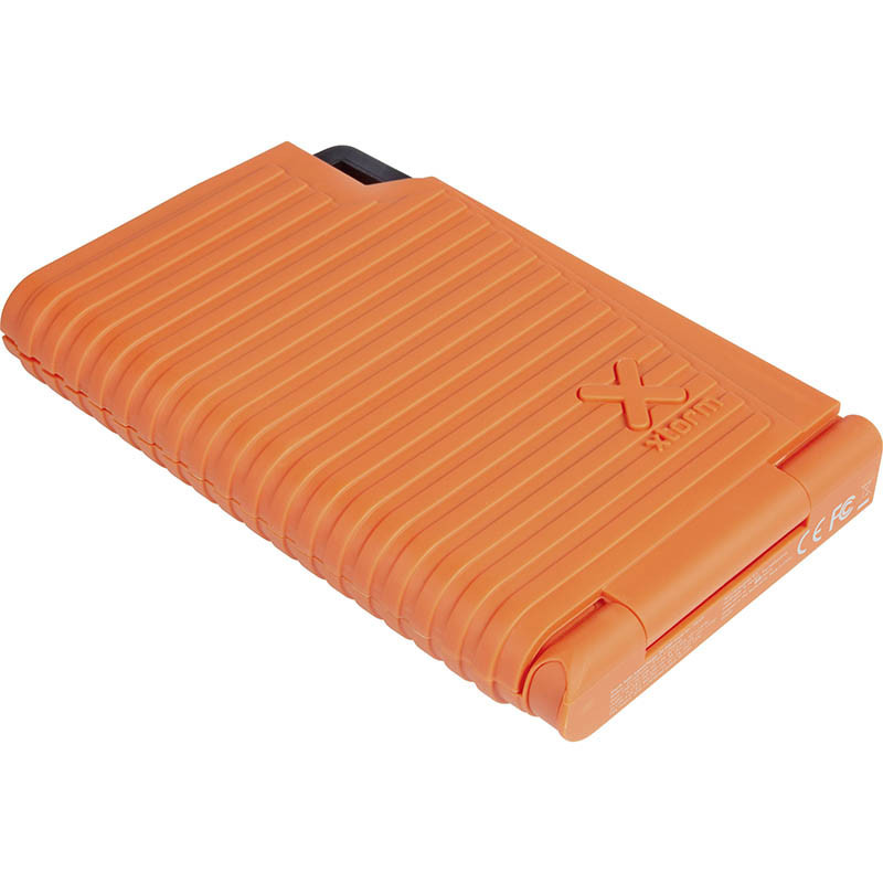 Batterie Externe Solaire 10000 mAh Noir/Orange - XTORM - XTOXR105