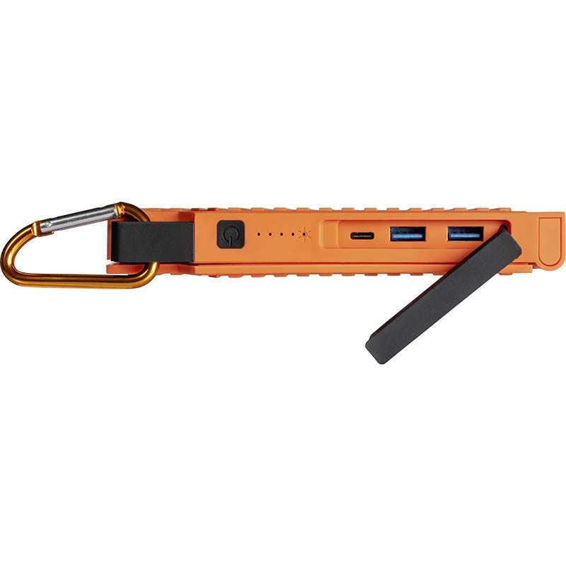 Batterie Externe Solaire 10000 mAh Noir/Orange - XTORM - XTOXR105