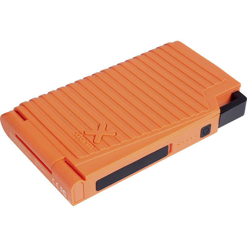 Batterie Externe Solaire 10000 mAh Noir/Orange - XTORM - XTOXR105