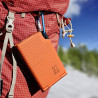 Batterie Externe Solaire 10000 mAh Noir/Orange - XTORM - XTOXR105