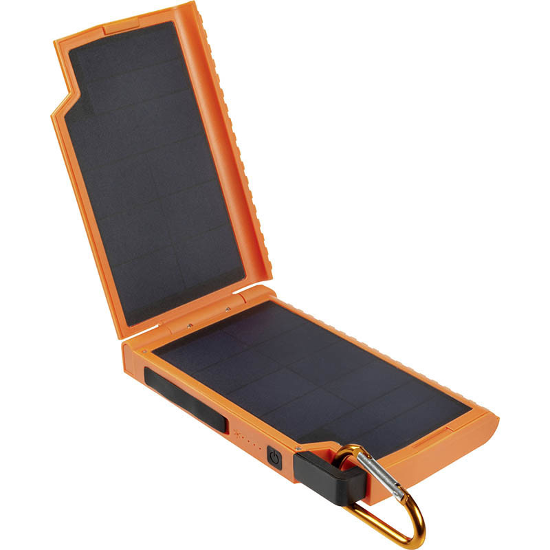Batterie Externe Solaire 10000 mAh Noir/Orange - XTORM - XTOXR105