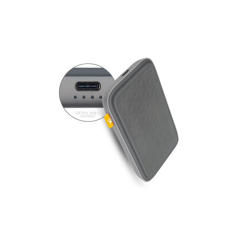 Powerbank Magnétique MagSafe 5000 mAh Gris - XTORM - XTOFS400