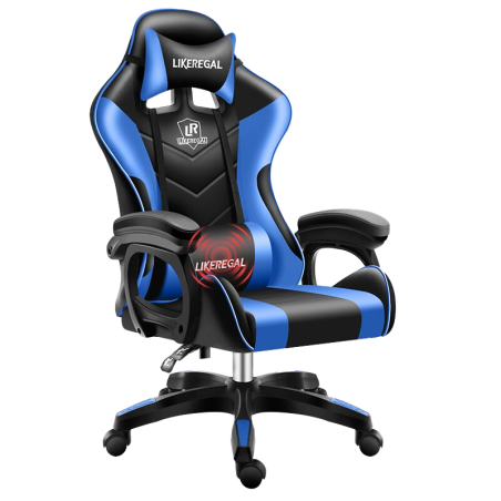 Fauteuil gaming Like Regal Noir/Gris - INOVALLEY - INSEATGAMENG