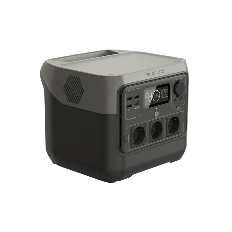 Station Electrique Portable River 2 Pro 800W Noir
