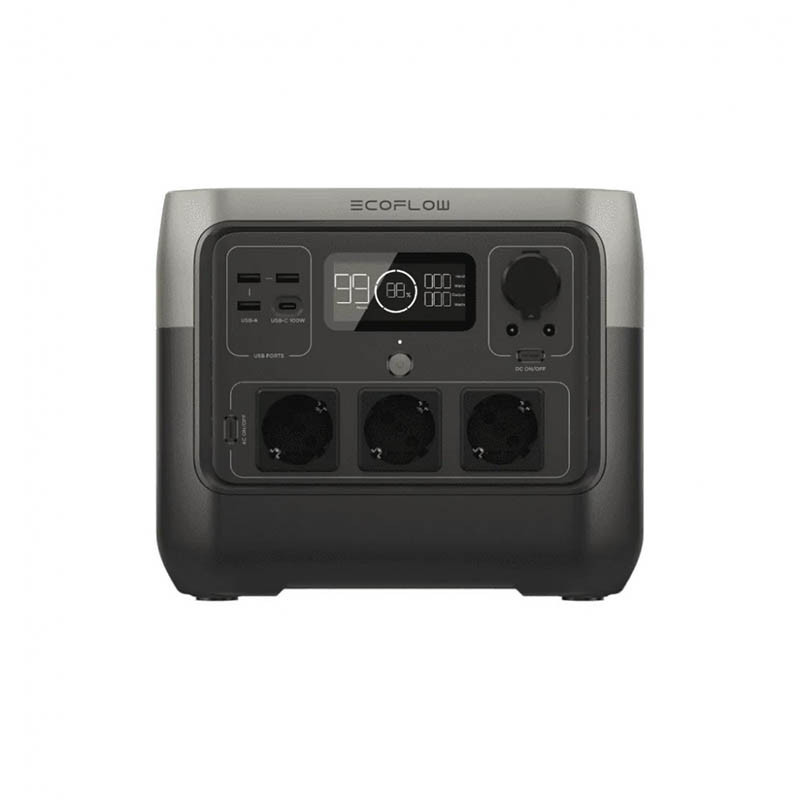 Station Electrique Portable River 2 Pro 800W Noir