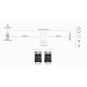 Panneau Smart Home Panel pour Delta Pro Blanc