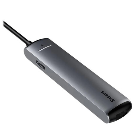 Station d'accueil Hub USB-C 6en1 Mechanical Eye Gris Sidéral - BASEUS - BAS287365