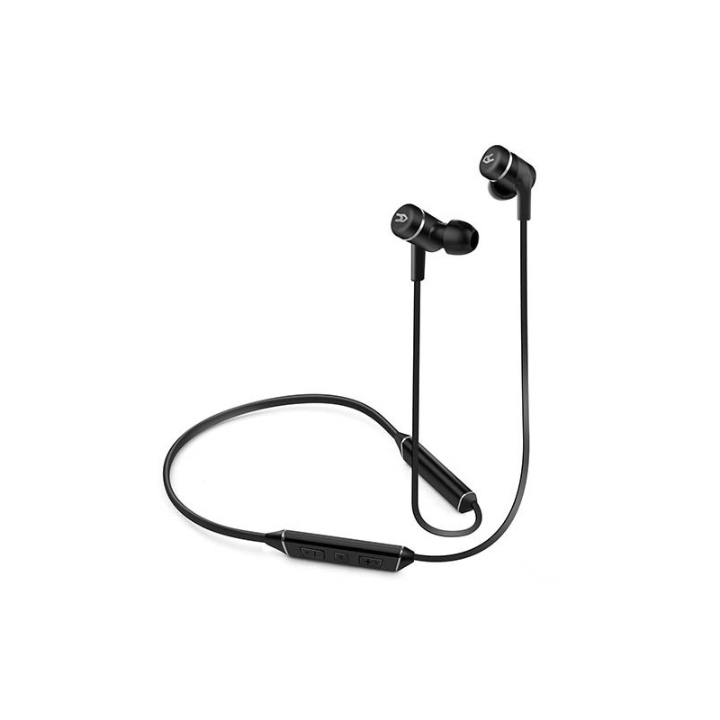Écouteurs Magnétique Bluetooth 4.1 Sports Noir - AVENZO - AV635NG