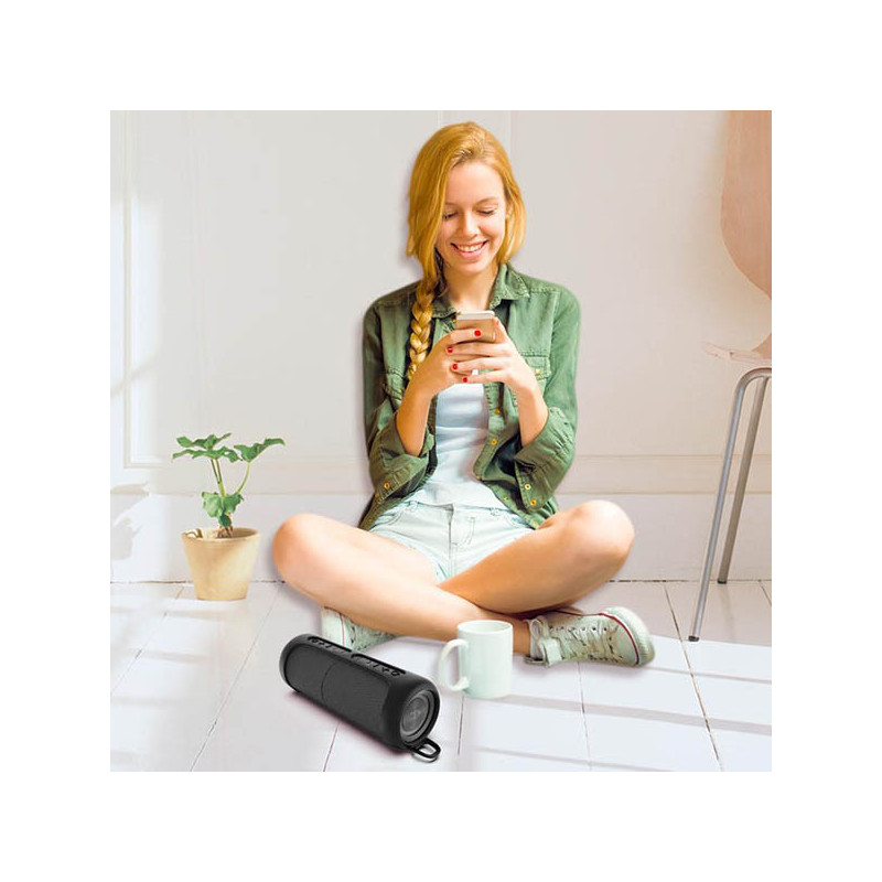 Enceinte Bluetooth 2en1 10W Noir - AVENZO - AVSP3003B