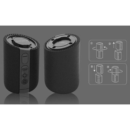 Enceinte Bluetooth 2en1 10W Noir - AVENZO - AVSP3003B
