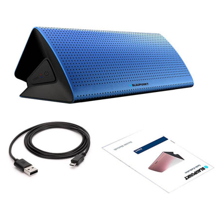 Enceinte Bluetooth Triangle 10W Bleu - BLAUPUNKT - BLP3200-151