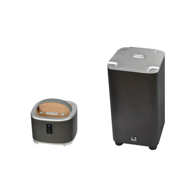 Tour avec Enceinte Détachable I-Two Mini Wifi/Bluetooth 25W Noir/Gris - DUAL - DUALITWOMINIWF3100