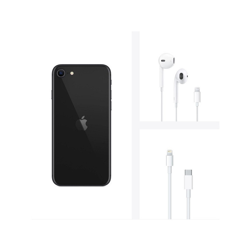 iPhone SE (2020) 256Go Reconditionné Noir - APPLE - IPHONESE2020256BGZ