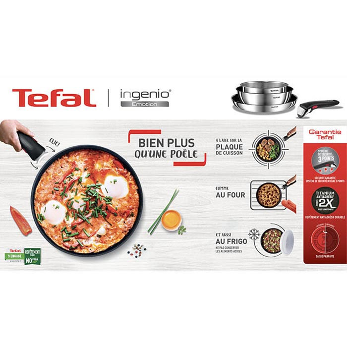 Batterie de cuisine Tefal - Ma Batterie de Cuisine