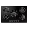 Plaque de Cuisson à Gaz 5 Foyers 75cm Inox - DEROSSO - NDR-755FGWF-V